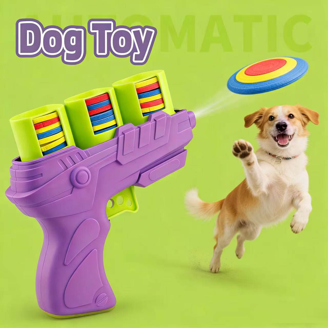 Kids Foam Flying Disc Radish Gun Toy, Soft Disc Shooting Launcher, Outdoor Interactive Game Toy For Boys & Girls
