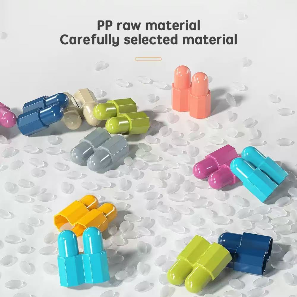 160 pcs Children3D Puzzle Game  Block Toys Design Build Own Building Blocks Children's Educational kid Toys Parent-Child Interaction boy girl toy Gift
