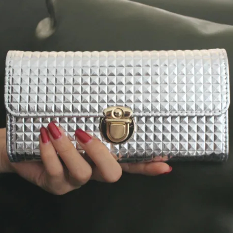 New Japanese And Korean Version Buckle Cute Fashionable Simple Student Small Wallet Wallet Female