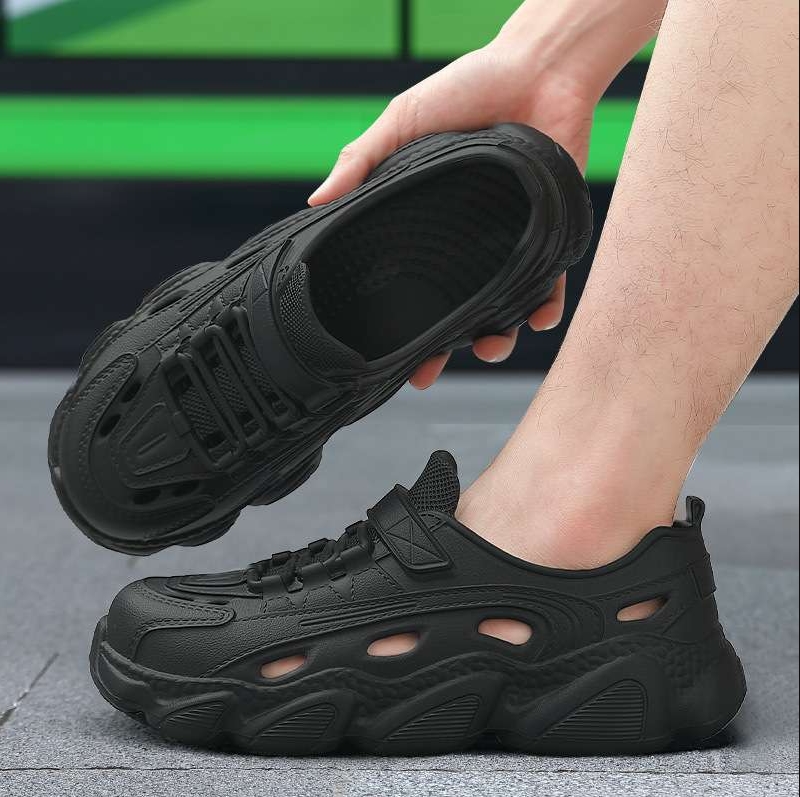 Shoes Men's Shoes Sandals Crocs New Style Casual Non-slip Breathable Outdoor Beach Sandals Driving Fishing Outdoor