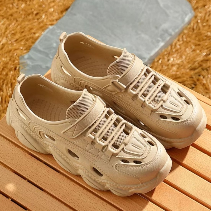 Shoes Men's Shoes Sandals Crocs New Style Casual Non-slip Breathable Outdoor Beach Sandals Driving Fishing Outdoor