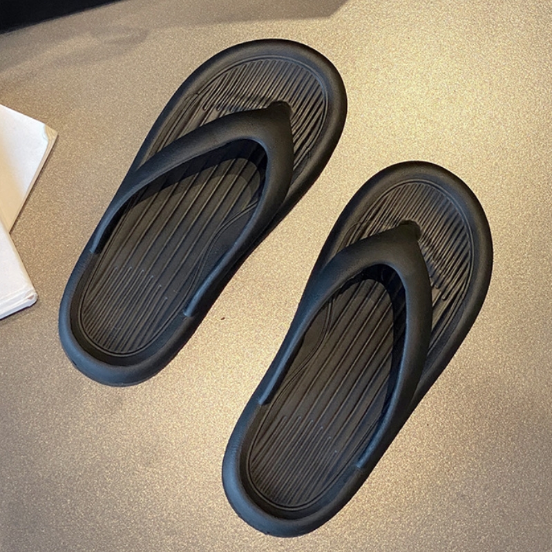Eva Flip-Flops For Women  Non-Slip Korean Thick-Soled Outdoor Beach Soft-Soled Sandals