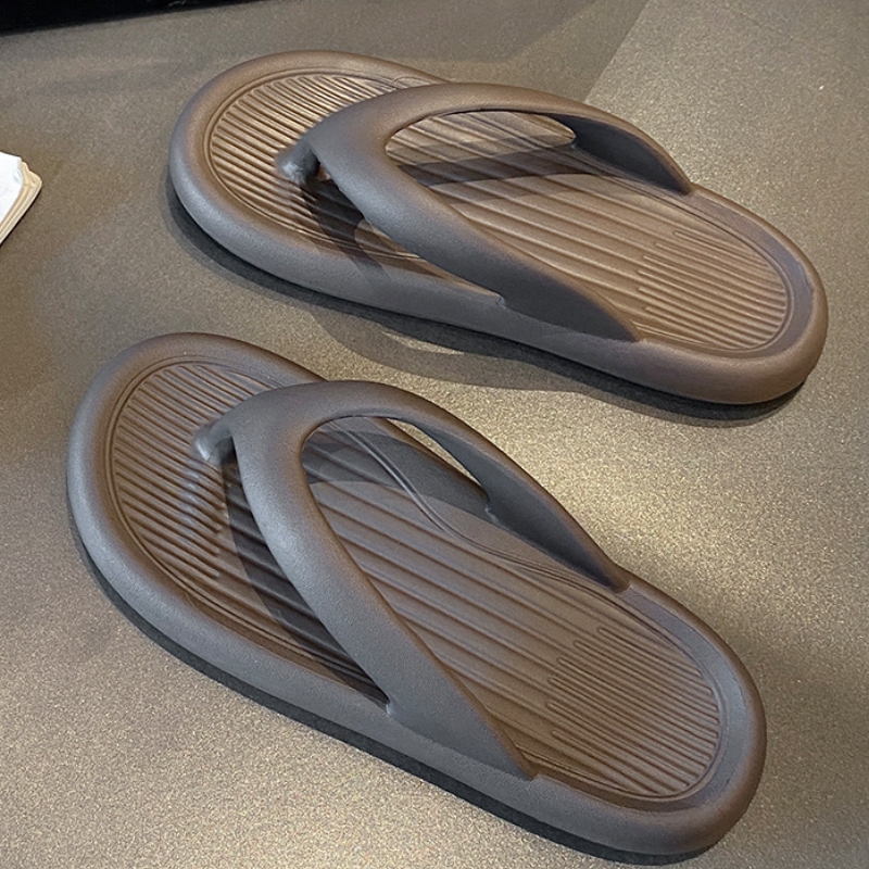 Eva Flip-Flops For Women  Non-Slip Korean Thick-Soled Outdoor Beach Soft-Soled Sandals