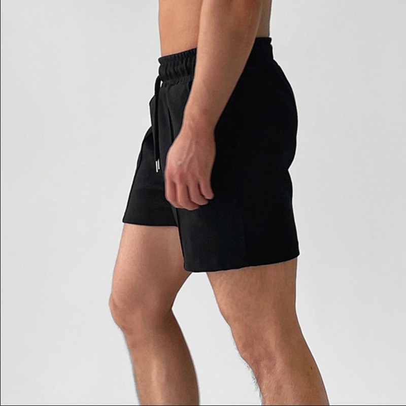 Men's Fitness  Fashion  And Versatile Hip-Hop Stretch Breathable Cotton Shorts