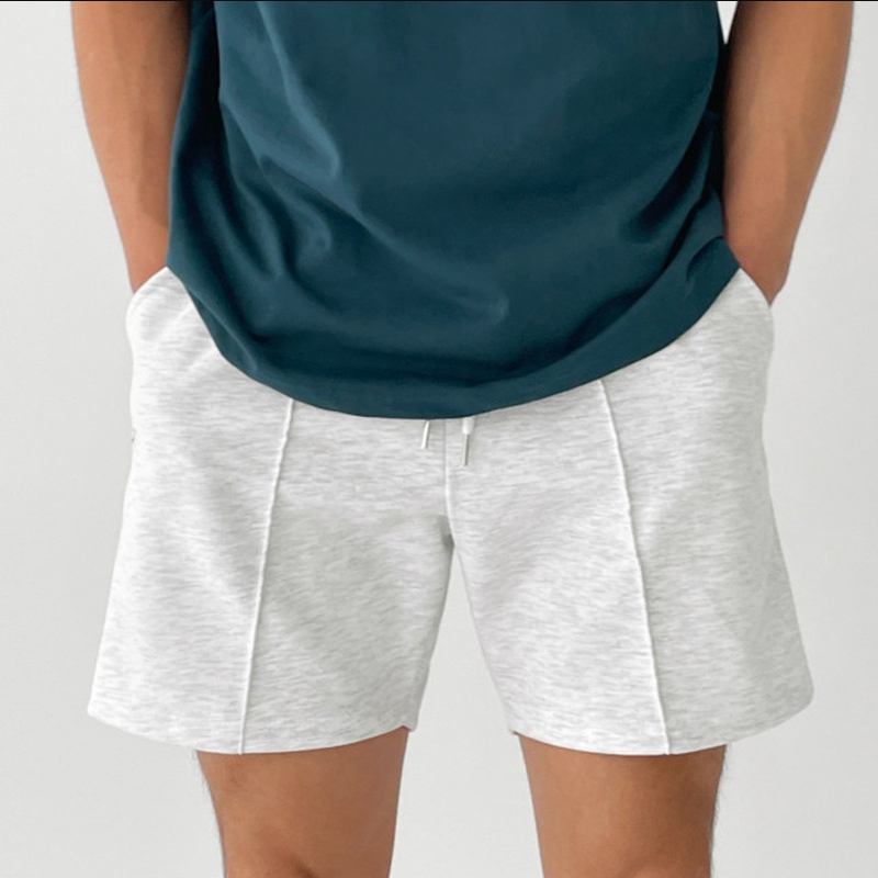 Men's Fitness  Fashion  And Versatile Hip-Hop Stretch Breathable Cotton Shorts