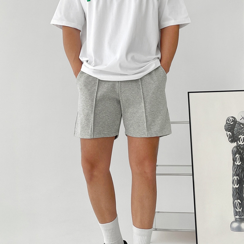 Men's Fitness  Fashion  And Versatile Hip-Hop Stretch Breathable Cotton Shorts