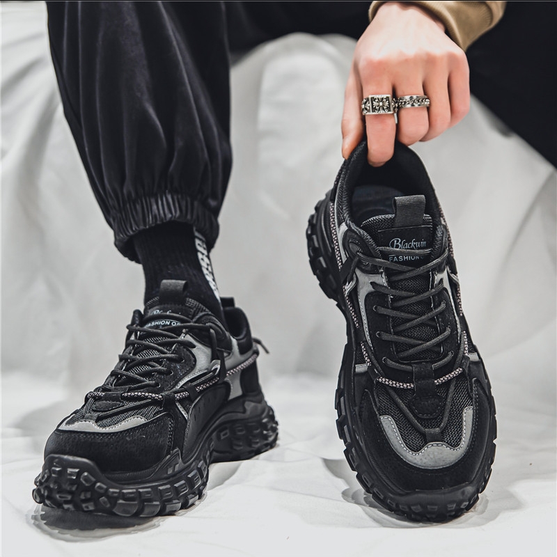 Men's Wear-Resistant Thick-Sole Work Safety And Versatile Sneakers