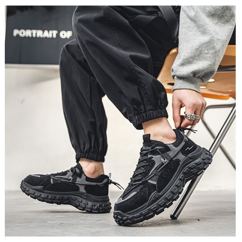 Men's Wear-Resistant Thick-Sole Work Safety And Versatile Sneakers
