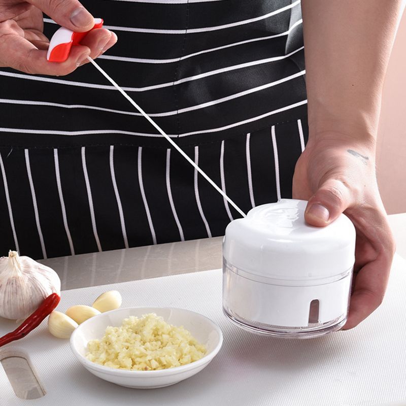 Kitchen Mini Manual Blender Garlic Press Garlic Chopper Small Household Garlic Masher Manual Garlic Press