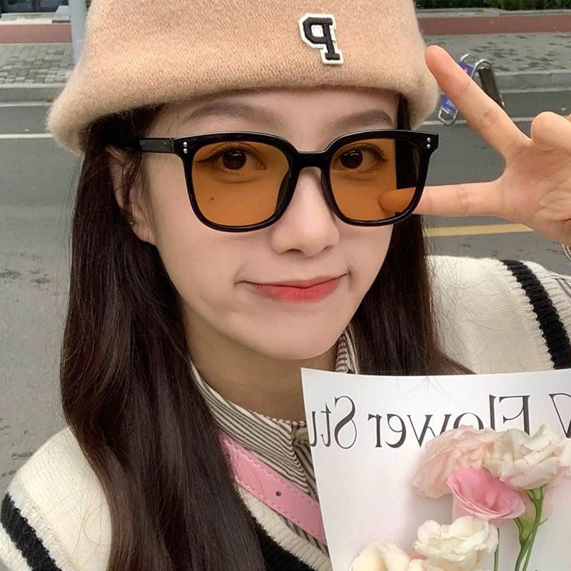 Sunglasses UV400 Women's Fashion Accessories Sunglasses Casual Style Retro Trend High-end Men's Classic Fashion Accessories Retro Driver New Square Sunglasses