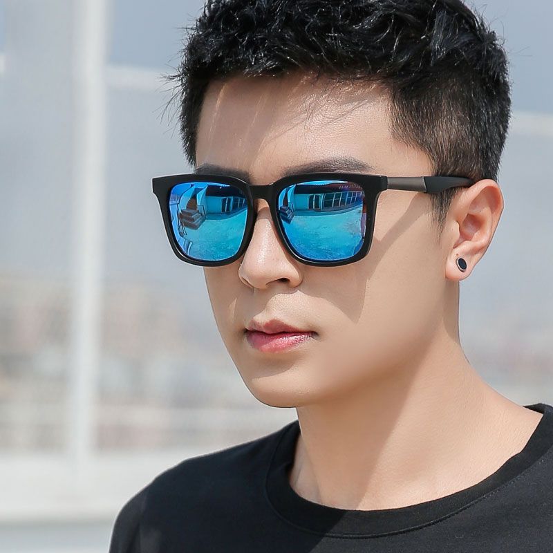 Sunglasses Men's Fashion Accessories Anti-ultraviolet Sunglasses Casual Large Frame Square Trendy High-end Men's Classic Retro Fashion Accessories New Square Sunglasses
