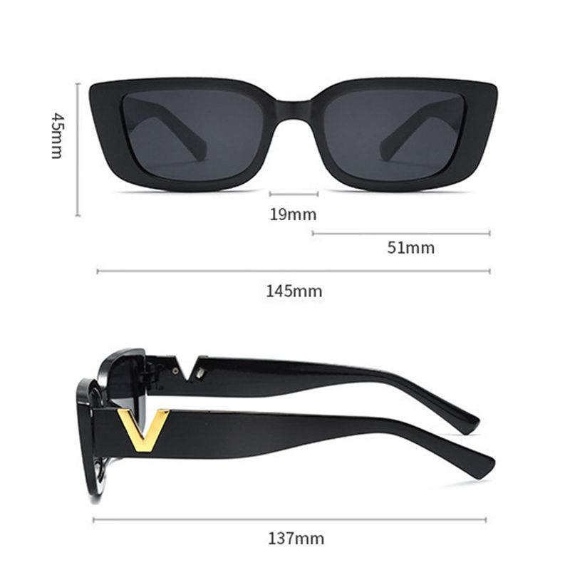 Sunglasses Women's Fashion Accessories Classic Sunglasses Casual Small Frame Trendy High-end Women's Retro Fashion Accessories New Cat Eye Sunglasses