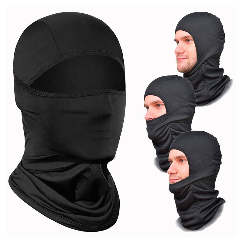 Outdoor Sports Riding Mask Head Cover Windproof Dustproof Breathable Men And Women Motorcycle Full Face Mask Head Cover Facial Sunscreen Head Cover Men's Accessories Mask