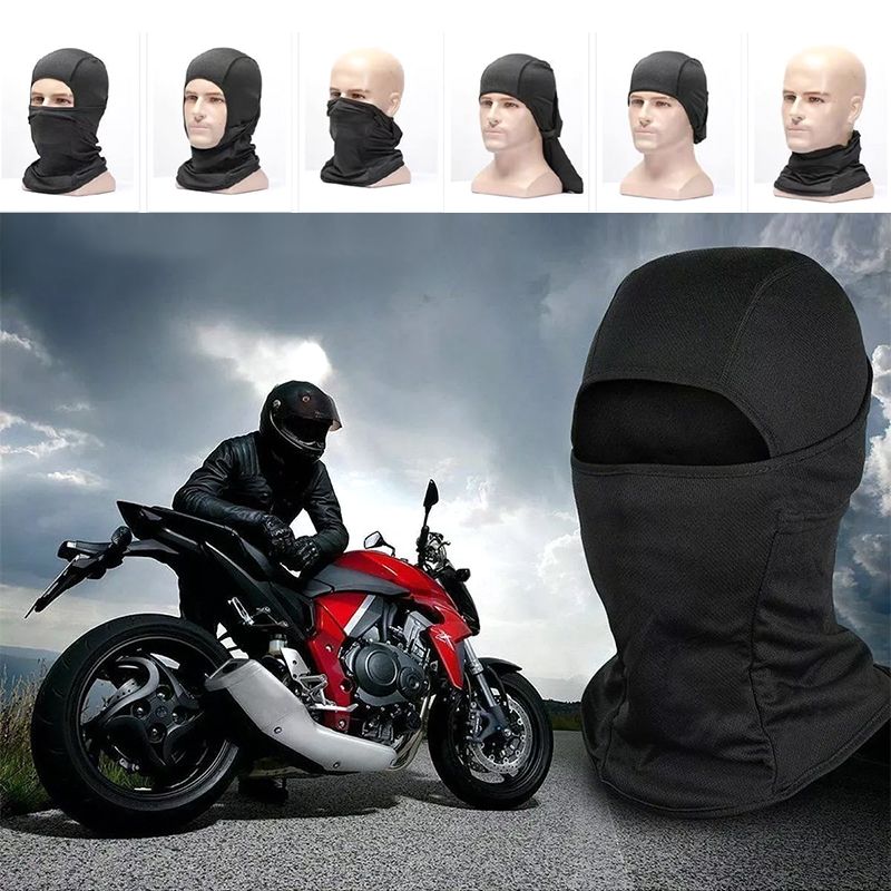 Outdoor Sports Riding Mask Head Cover Windproof Dustproof Breathable Men And Women Motorcycle Full Face Mask Head Cover Facial Sunscreen Head Cover Men's Accessories Mask