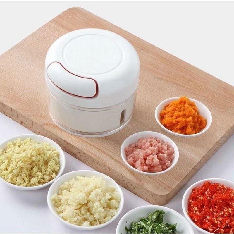 Kitchen Mini Manual Blender Garlic Press Garlic Chopper Small Household Garlic Masher Manual Garlic Press