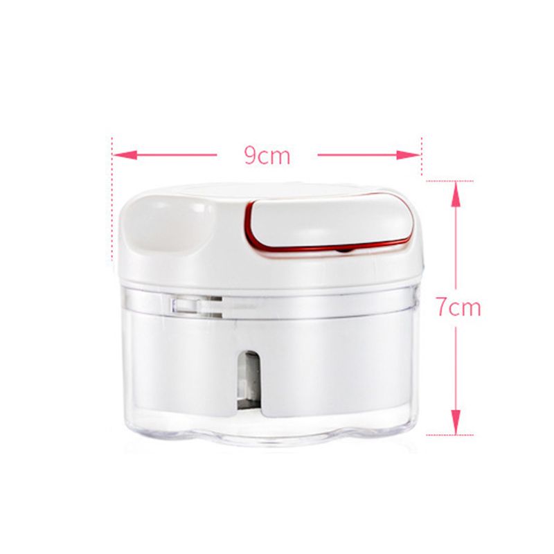 Kitchen Mini Manual Blender Garlic Press Garlic Chopper Small Household Garlic Masher Manual Garlic Press