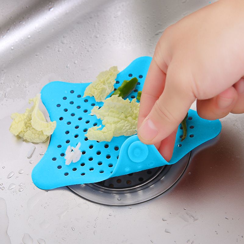 4 Pack Silicone Kitchen Sink Strainer Strainer Kitchen Dishwashing Sink Dishwashing Sink Bathroom Sink Stopper Drain Hair