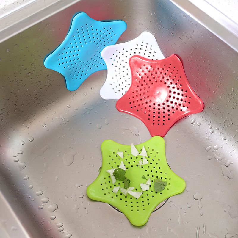 4 Pack Silicone Kitchen Sink Strainer Strainer Kitchen Dishwashing Sink Dishwashing Sink Bathroom Sink Stopper Drain Hair
