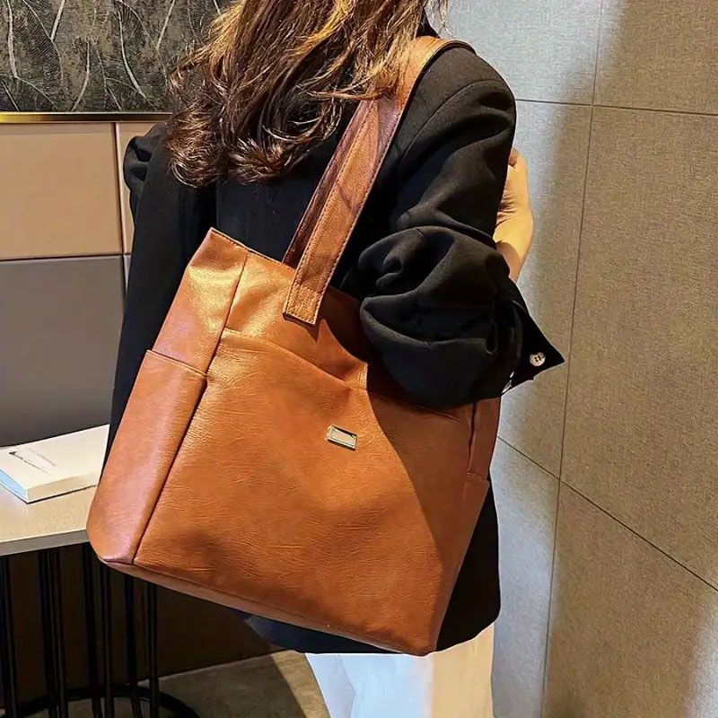 Women's Bags Shoulder Bags New versatile handbag, shoulder bag, tote bag, simple shoulder bag