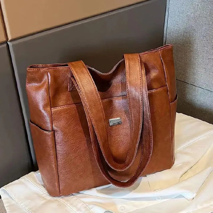 Women's Bags Shoulder Bags New versatile handbag, shoulder bag, tote bag, simple shoulder bag