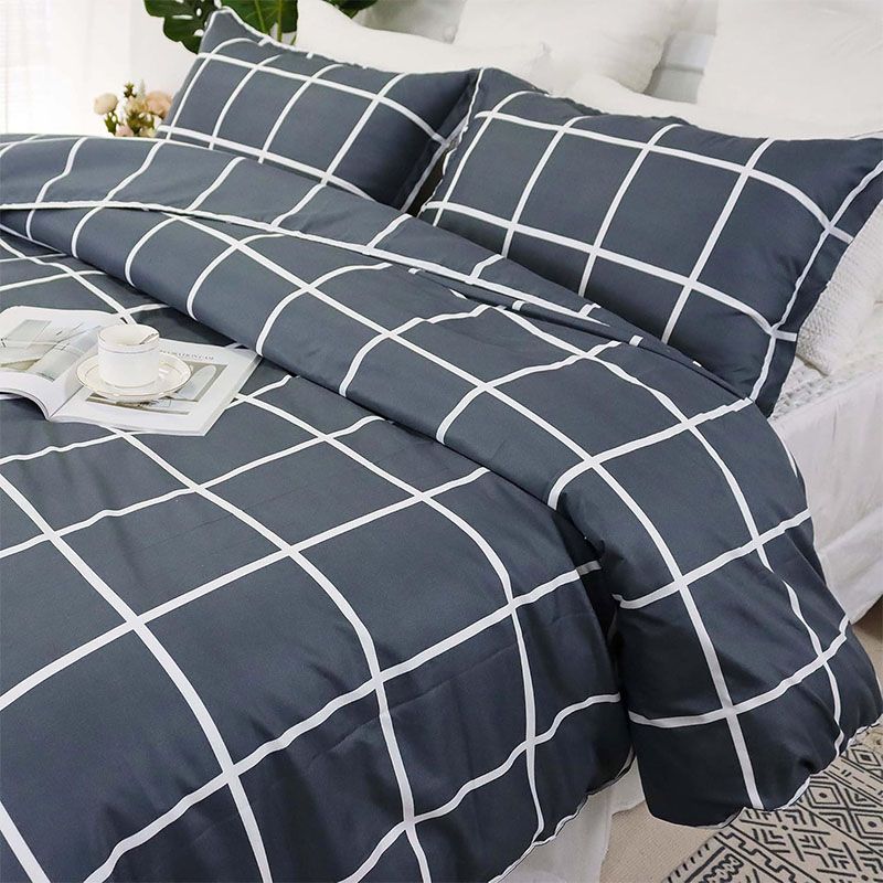 4-Piece Bedding Set, 1 Quilt Cover + 1 Sheet + 2 Pillowcases (Not Including Duvet)