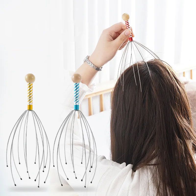Claw Massager Body Massager Head Scalp Neck Stress Release Massage Tens Pain Relief Head Care