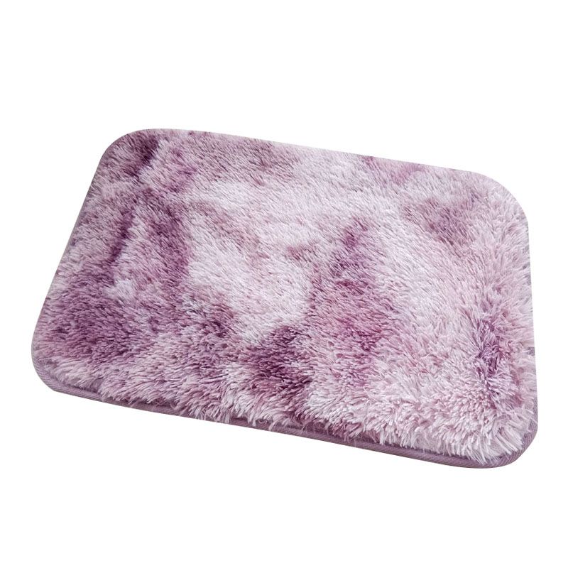 Home Decor Doormats Modern simple solid color shag carpet home entrance thick silk wool carpet bedroom coffee table living room entrance door mat