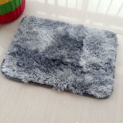 Home Decor Doormats Modern simple solid color shag carpet home entrance thick silk wool carpet bedroom coffee table living room entrance door mat
