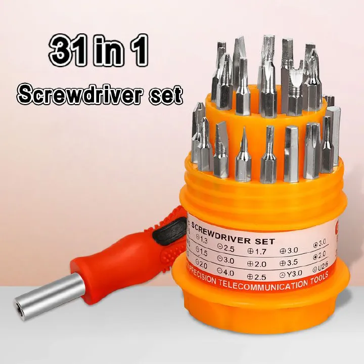 Precision Screwdriver Kit ,SCREW DRIVER SET 31 IN 1 Screwdriver set Pagoda multifunctional combination screwdriver multifunctional household small appliance repair set