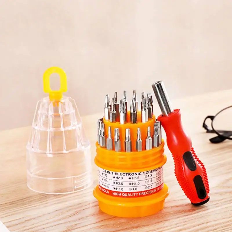Precision Screwdriver Kit ,SCREW DRIVER SET 31 IN 1 Screwdriver set Pagoda multifunctional combination screwdriver multifunctional household small appliance repair set