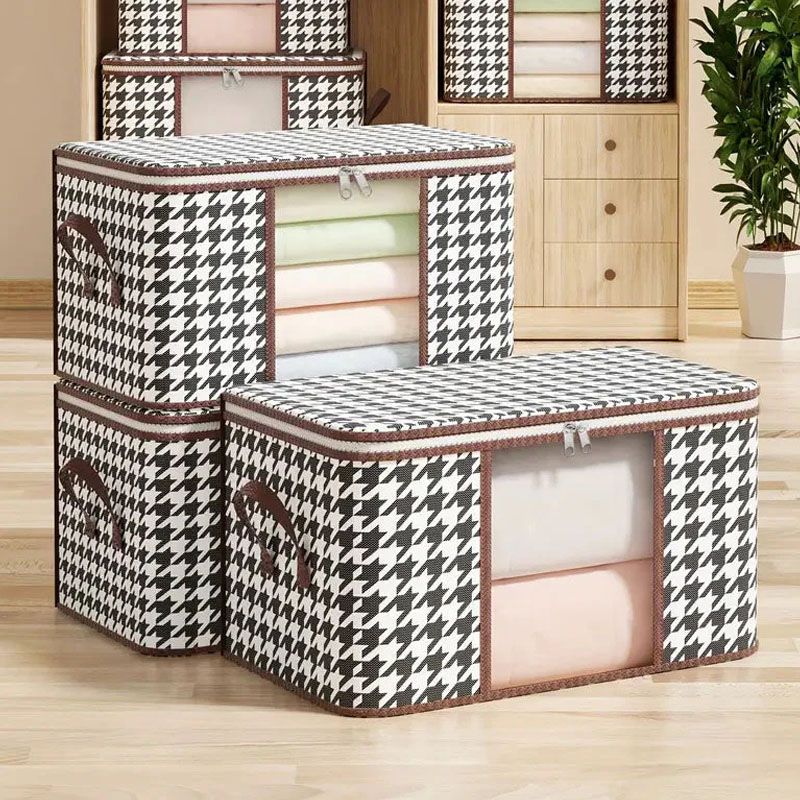 Home Clothes Storage Box Foldable Wardrobe Quilt Organizer Box Moving Small Object Artifact Daily Necessities Storage Bag