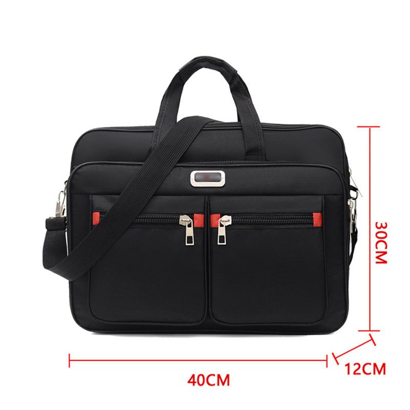 Computers Bags Men'S Large-Capacity Briefcase, Business Trip Laptop, Horizontal Handbag, Wear-Resistant Business Bag, Computer Bag