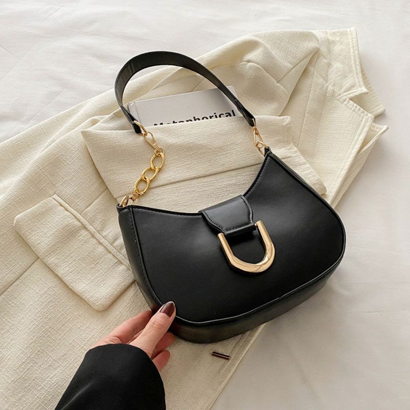 Women'S Bags Shoulder Bags Beautiful, Fashionable, Simple, Elegant, New Style, Gentle, Fashionable, Armpit Bag, Trendy, Personalized Shoulder Bag