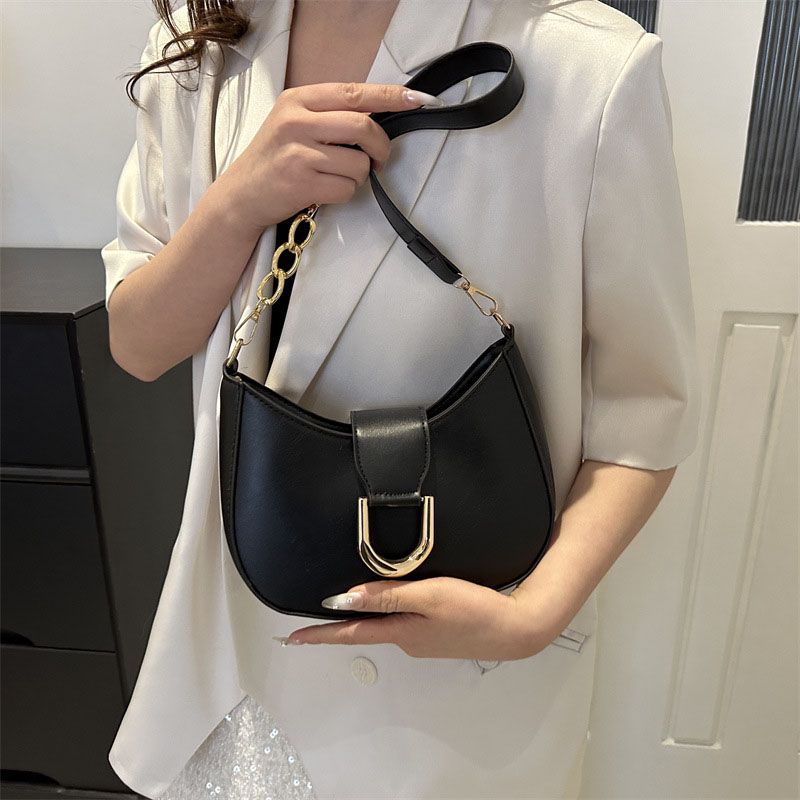 Women'S Bags Shoulder Bags Beautiful, Fashionable, Simple, Elegant, New Style, Gentle, Fashionable, Armpit Bag, Trendy, Personalized Shoulder Bag