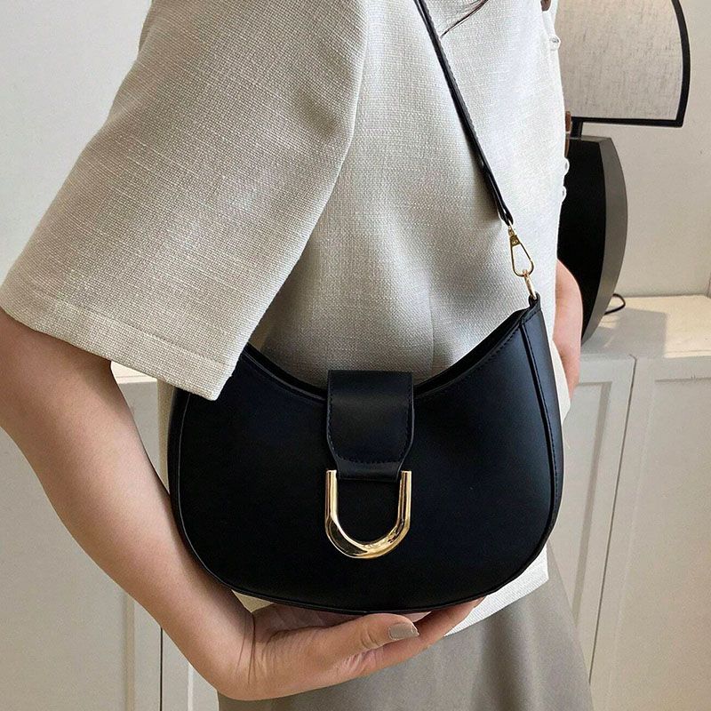 Women'S Bags Shoulder Bags Beautiful, Fashionable, Simple, Elegant, New Style, Gentle, Fashionable, Armpit Bag, Trendy, Personalized Shoulder Bag