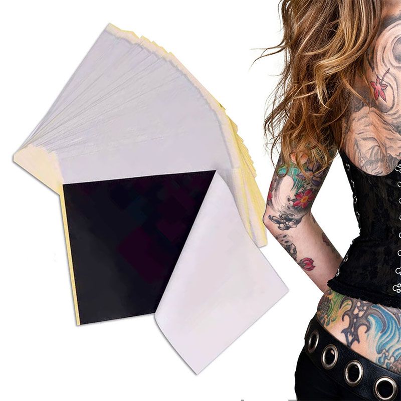 【10 Sheets】 Tattoo Transfer Paper Practice Skin Transfer Paper Tattoo Supplies A4 Tattoo Transfer Paper