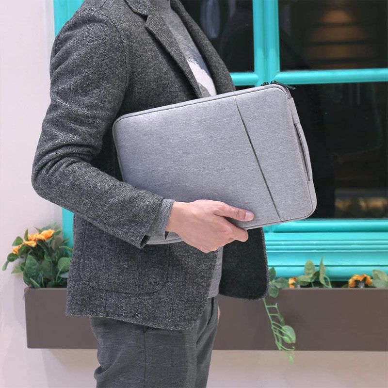 Portable waterproof laptop protective sleeve 15.6-inch laptop sleeve liner bag ipad protective sleeve Apple portable shoulder thin multi-layer waterproof computer bag