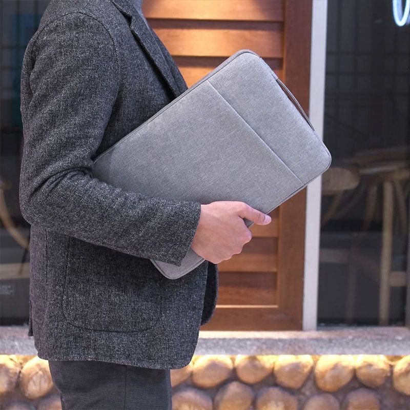 Portable waterproof laptop protective sleeve 15.6-inch laptop sleeve liner bag ipad protective sleeve Apple portable shoulder thin multi-layer waterproof computer bag