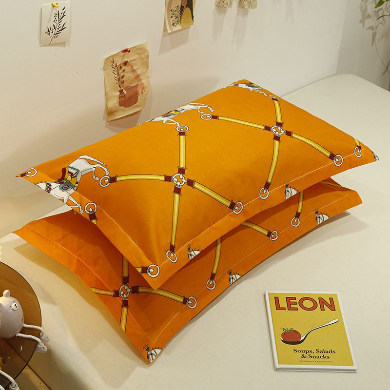 Home Bedding Pillowcases 【2 Pieces】 A Pair Of Pillowcases For Adults, Students, Children'S Dormitories, Household Large Pillowcases, Aloe Vera Cotton Pillowcases (No Pillow Core)