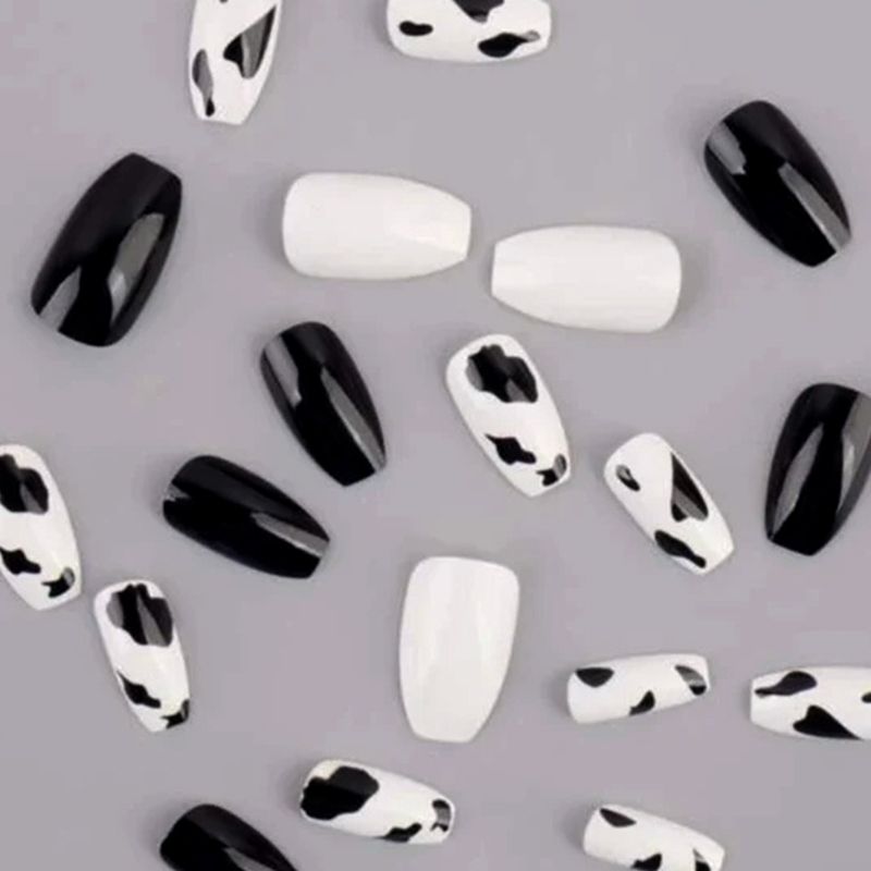 Beauty Nail False Nails 24 Tablets New Manicure, Fake Nails, Nail Stickers, Nail Patches, Wearable Nails, Removable Nail Patches, Finished Nails