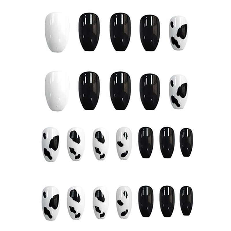 Beauty Nail False Nails 24 Tablets New Manicure, Fake Nails, Nail Stickers, Nail Patches, Wearable Nails, Removable Nail Patches, Finished Nails