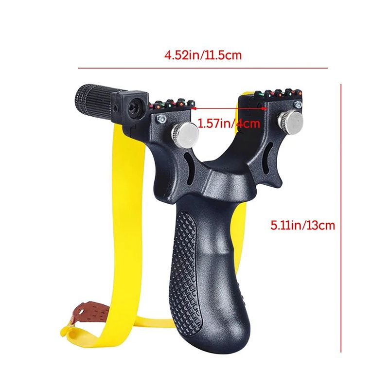 Toys Games Sports Outdoor Play 98K Slingshot Resin Laser Aiming Flat Rubber Band Quick Press Infrared Aiming Single Bow Toy Stand Outdoor 98K Slingshot Device