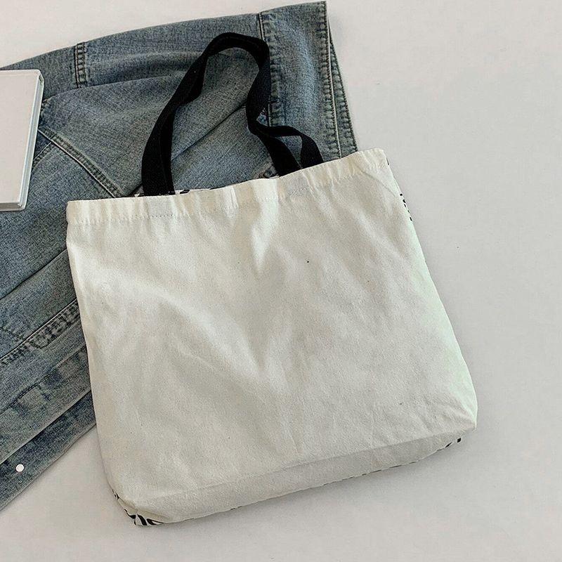 Women Bags Shoulder Bags Large Capacity Canvas Bag Women'S New Portable Shoulder Bag Fashion Tote Bag Student School Bag Shopping Bag Shoulder Bag