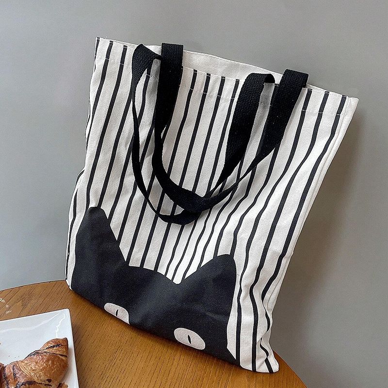 Women Bags Shoulder Canvas Bag For Female College Students Attending Class, Shoulder Bag, New Large-Capacity Bag, Cute Handbag, Shoulder Bag