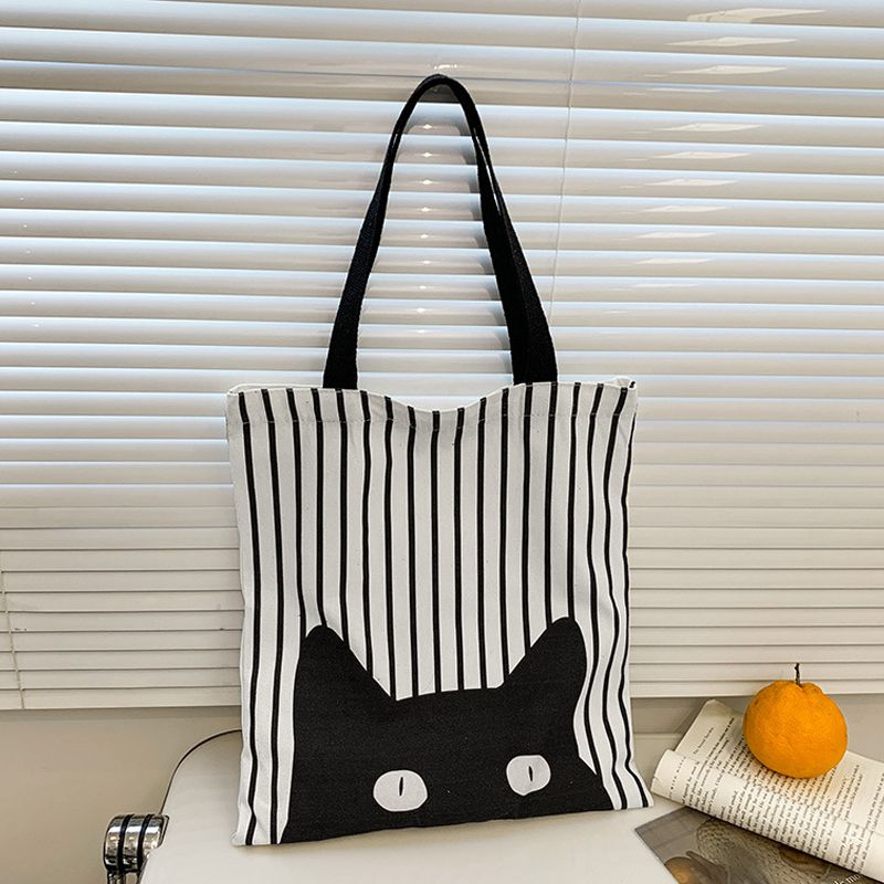 Women Bags Shoulder Canvas Bag For Female College Students Attending Class, Shoulder Bag, New Large-Capacity Bag, Cute Handbag, Shoulder Bag