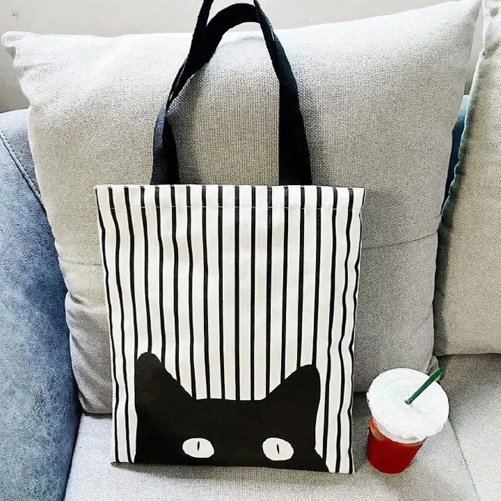 Women Bags Shoulder Canvas Bag For Female College Students Attending Class, Shoulder Bag, New Large-Capacity Bag, Cute Handbag, Shoulder Bag