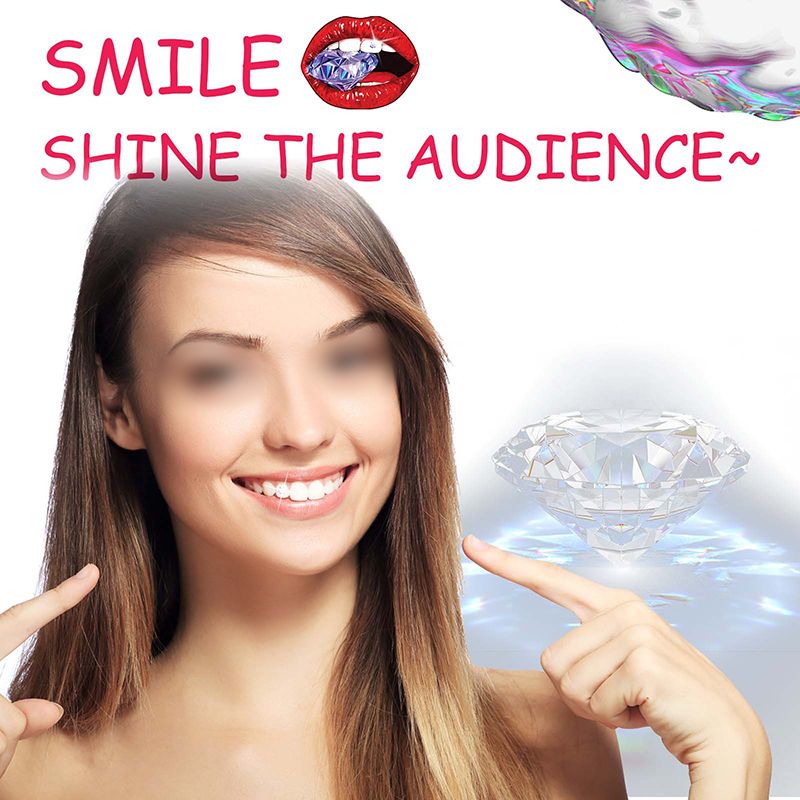 Tooth Gemstone Kit Jewelry Easy To Remove And Install Crystal Dental Diamond Tooth Jewelry Shiny Sticker Diy Tooth Gem Set With Curing Light And Glue