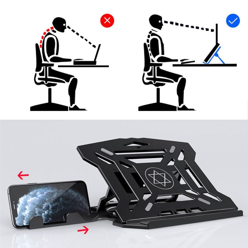 Laptop Accessories Stands Computer stand laptop base Folding Lift Desktop Rotating Tablet PC Cooling Portable Bracket