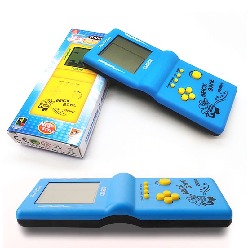 Brick Game Large Screen Tetris Game Console Classic Retro Children'S Handheld Game Console Electronic Toy Lcd Brick Game