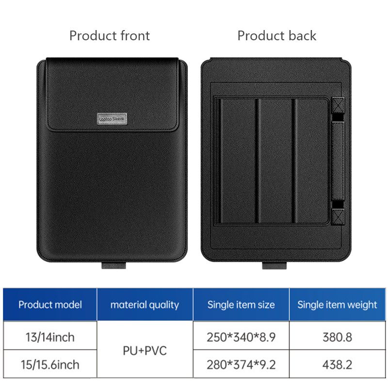 Hot Laptop Stand Liner Bag 13/14/15/15.6-Inch Thin Shockproof And Wear-Resistant Business Notebook Protective Cover Computer Bag